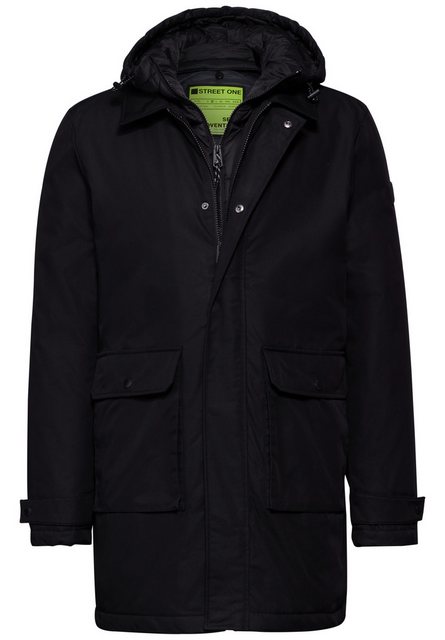 STREET ONE MEN Outdoorjacke aus softem Materialmix günstig online kaufen