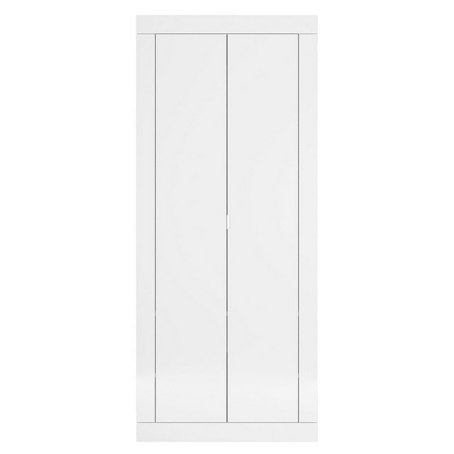 expendio Garderobenschrank Badin 50 Weiß 78x185x35 cm günstig online kaufen