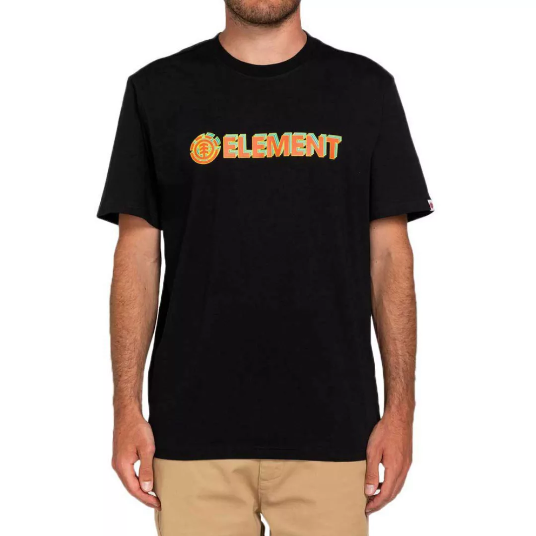 Element Blazin 3d Kurzärmeliges T-shirt S Flint Black günstig online kaufen
