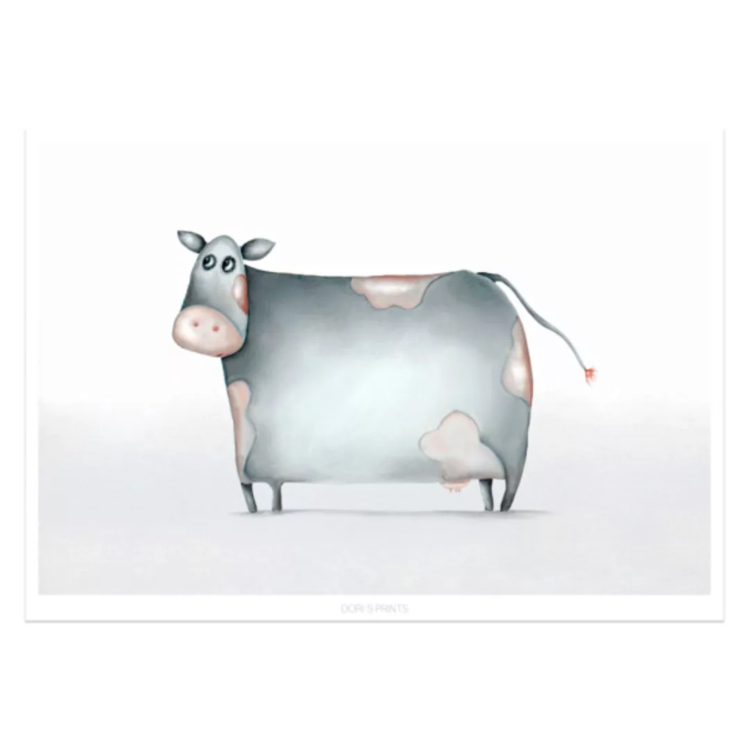 Poster - Din A4 Bauernhoftiere Illustration günstig online kaufen