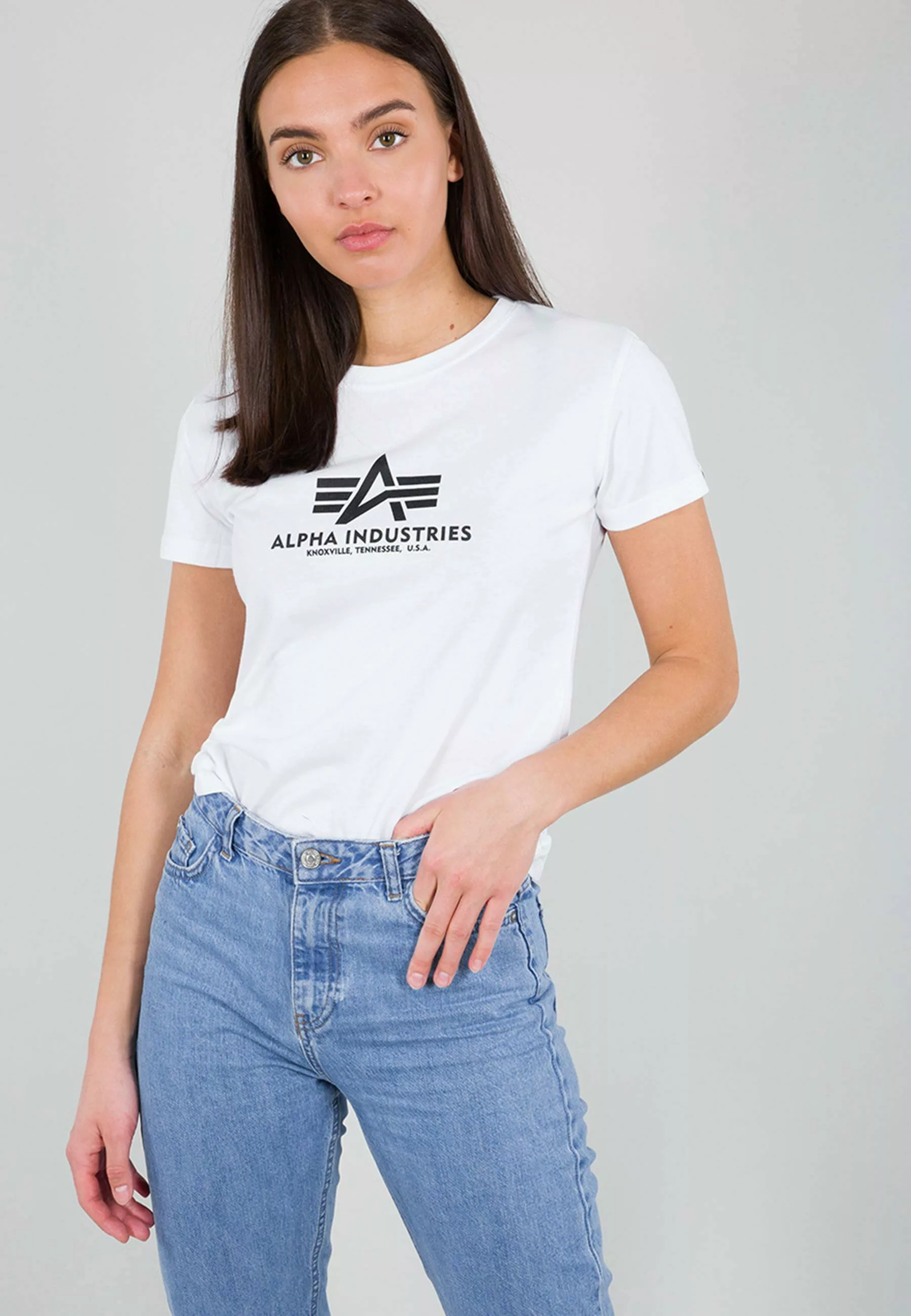 Alpha Industries T-Shirt "ALPHA INDUSTRIES Women - T-Shirts New Basic T Wmn günstig online kaufen
