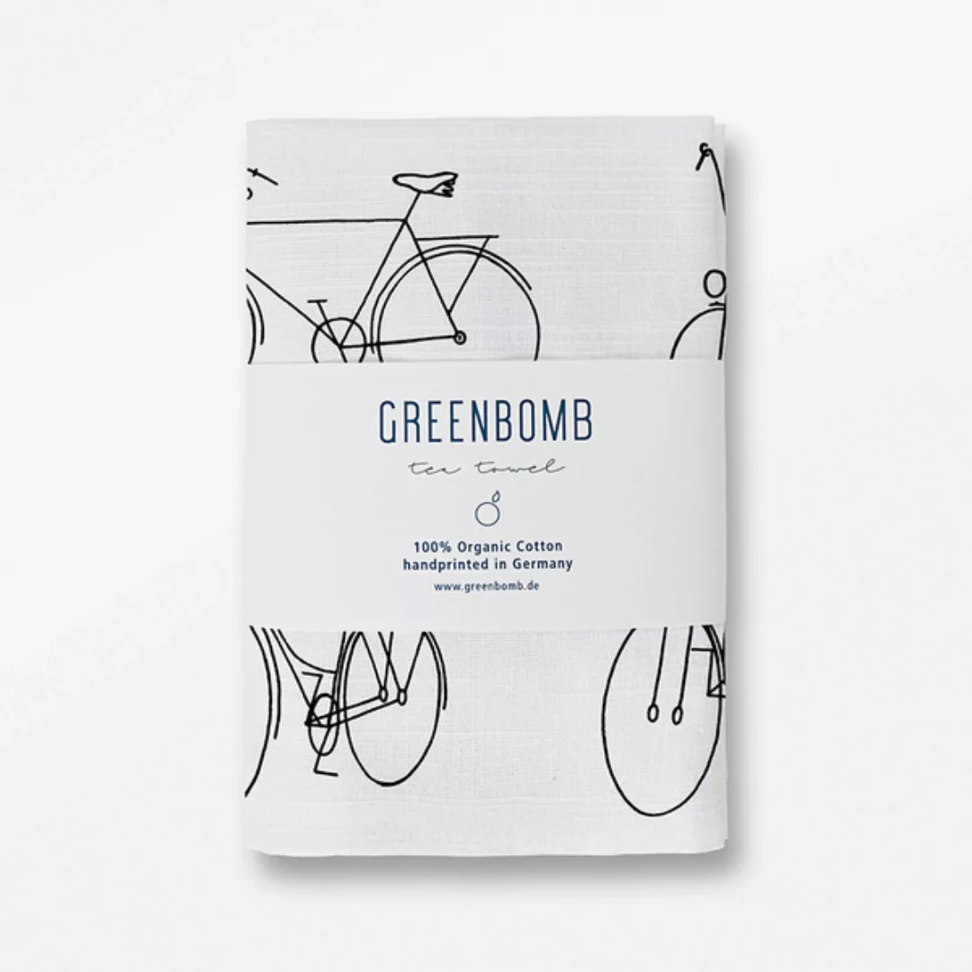Bike Retro Bikes (Tea Towel)- Geschirrtuch günstig online kaufen
