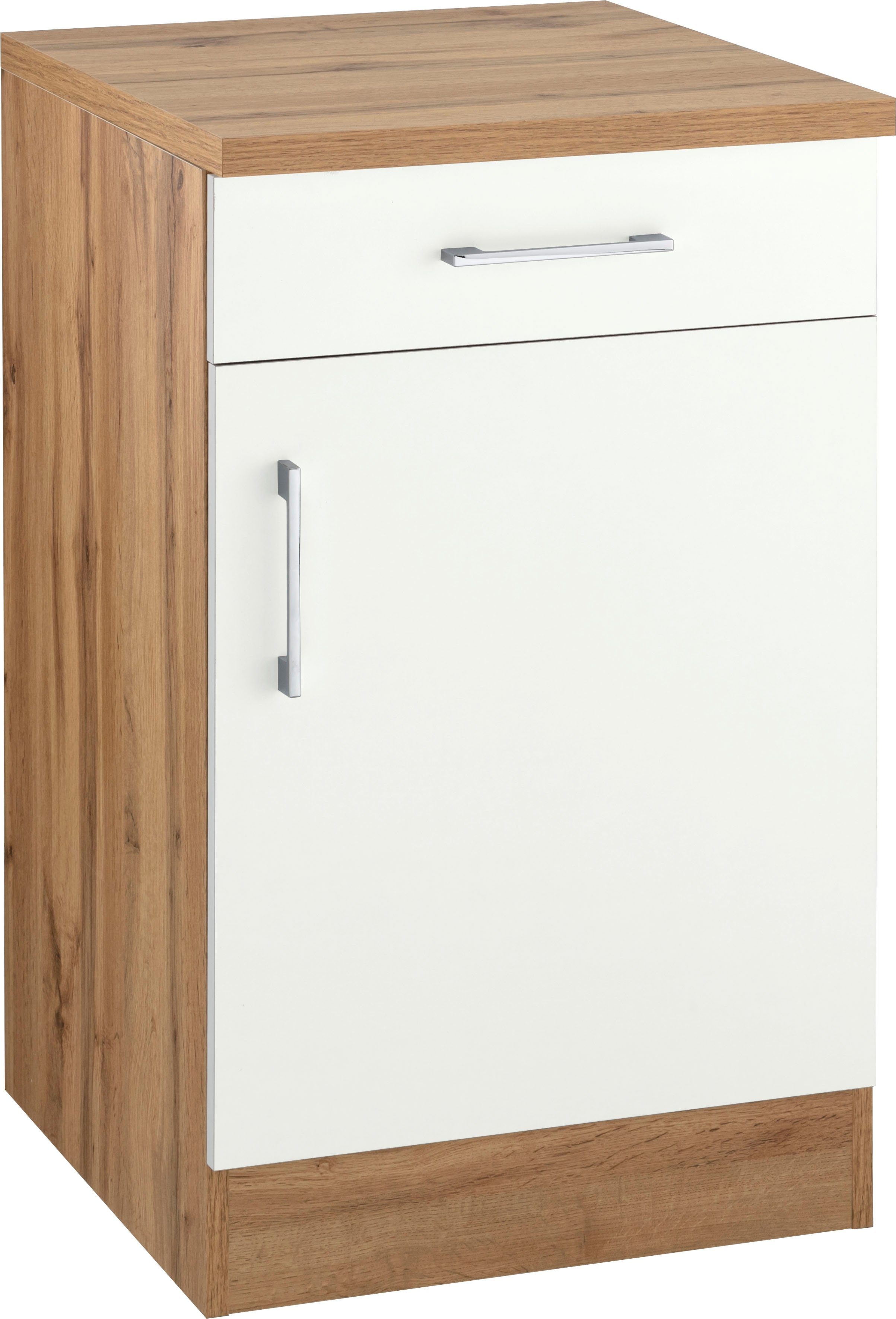KOCHSTATION Unterschrank "KS-Colmar", 50 cm, mit Metallgriff, für viel Stau günstig online kaufen