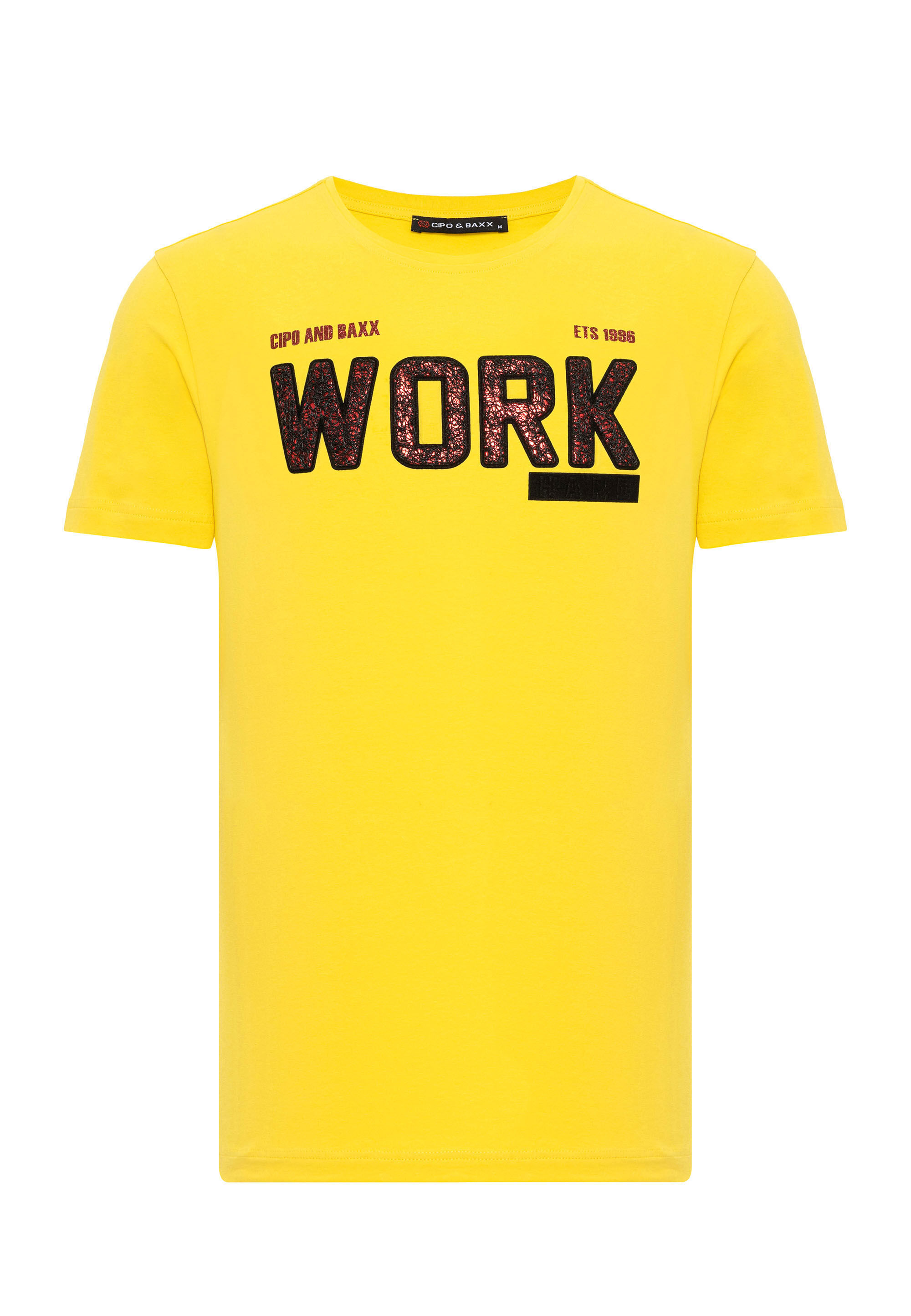 Cipo & Baxx T-Shirt "T-Shirt", mit Rundhals-Ausschnitt günstig online kaufen