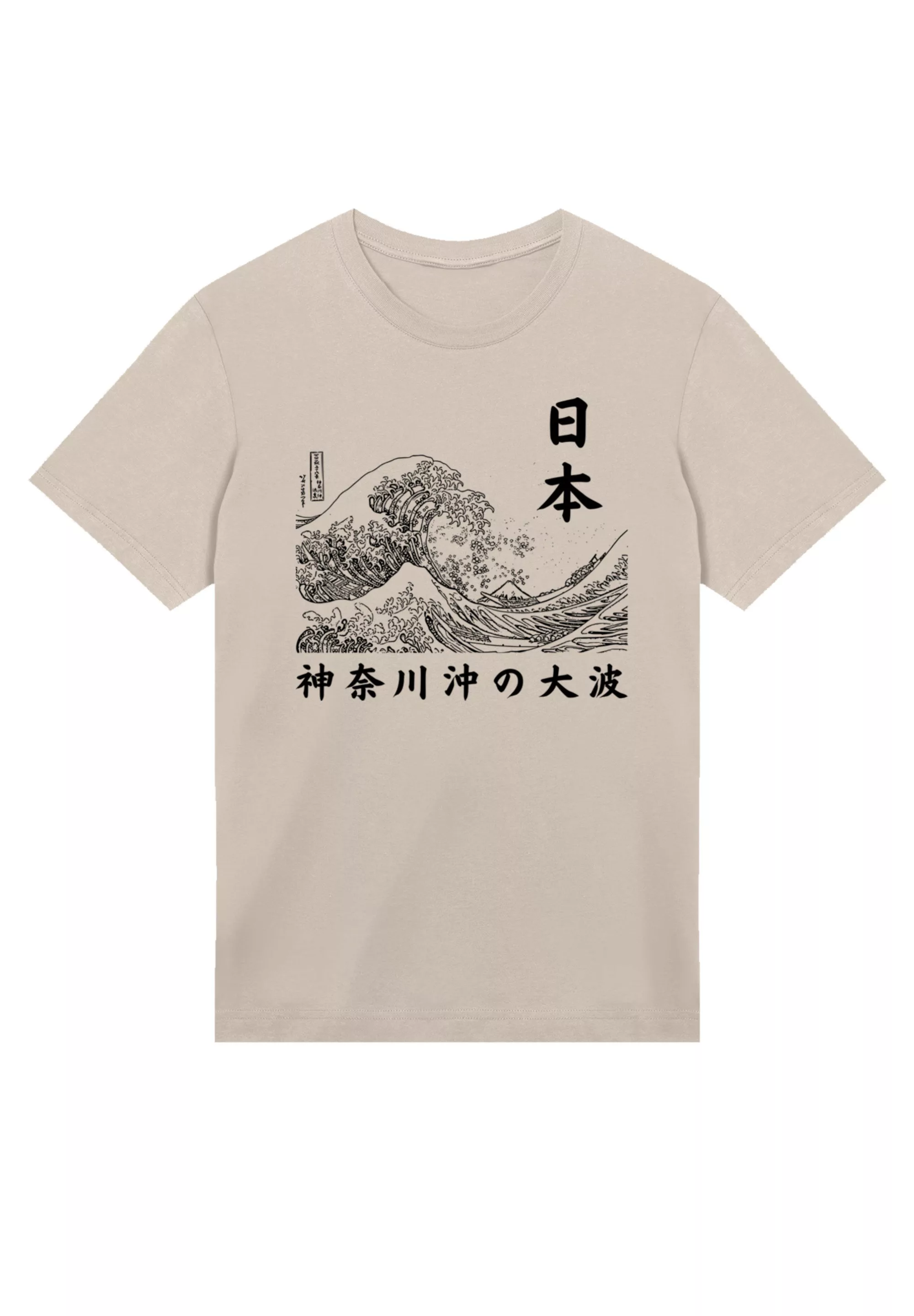 F4NT4STIC T-Shirt "Kanagawa Welle Golden Gai", Premium Qualität günstig online kaufen