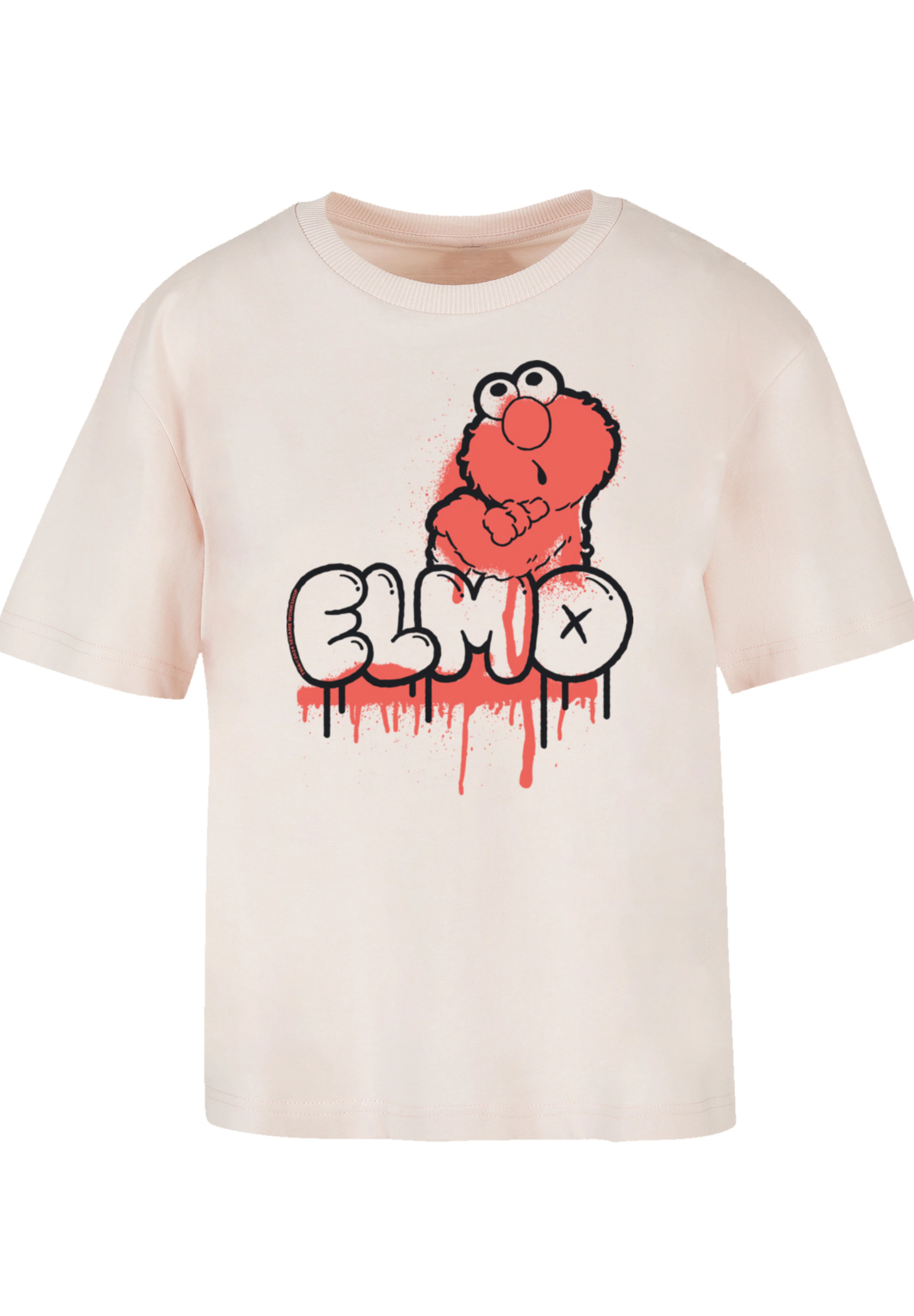 F4NT4STIC T-Shirt "Sesamstraße Elmo Graffiti", Premium Qualität günstig online kaufen