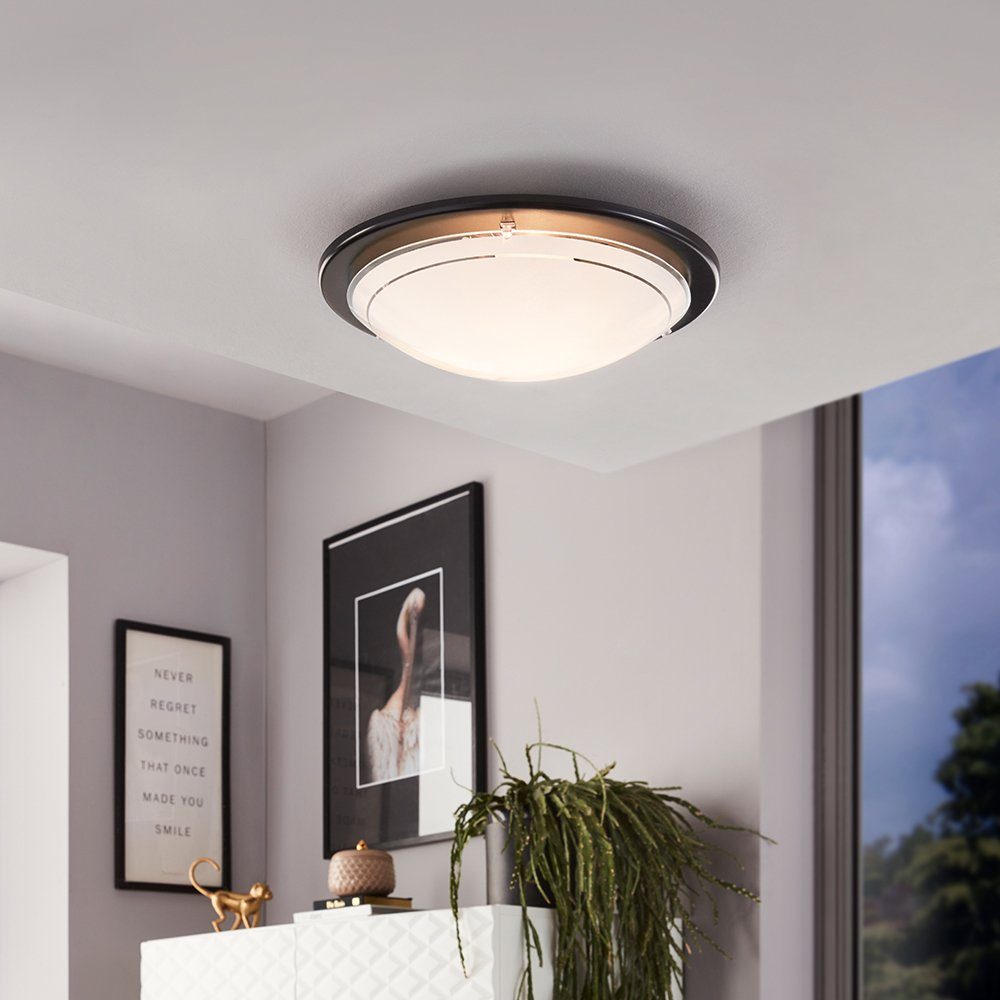 EGLO Deckenleuchte PLANET 1 Deckenlampe, schwarz, günstig online kaufen