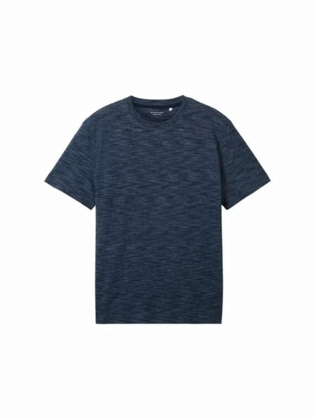 TOM TAILOR T-Shirt Meliertes T-Shirt günstig online kaufen