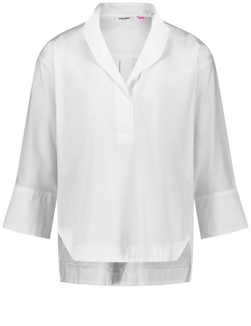 GERRY WEBER Klassische Bluse 3/4 Arm Bluse aus nachhaltiger Baumwolle günstig online kaufen