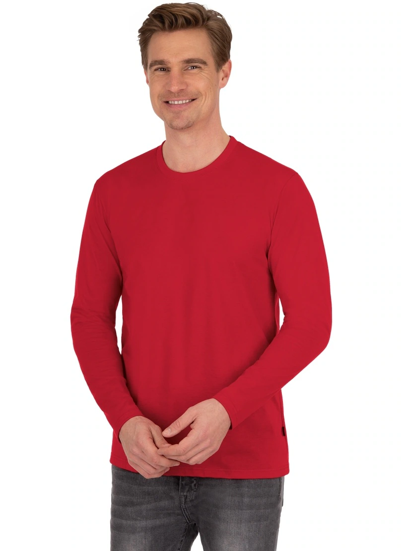 Trigema T-Shirt "TRIGEMA Langarmshirt aus 100% Baumwolle", (1 tlg.) günstig online kaufen