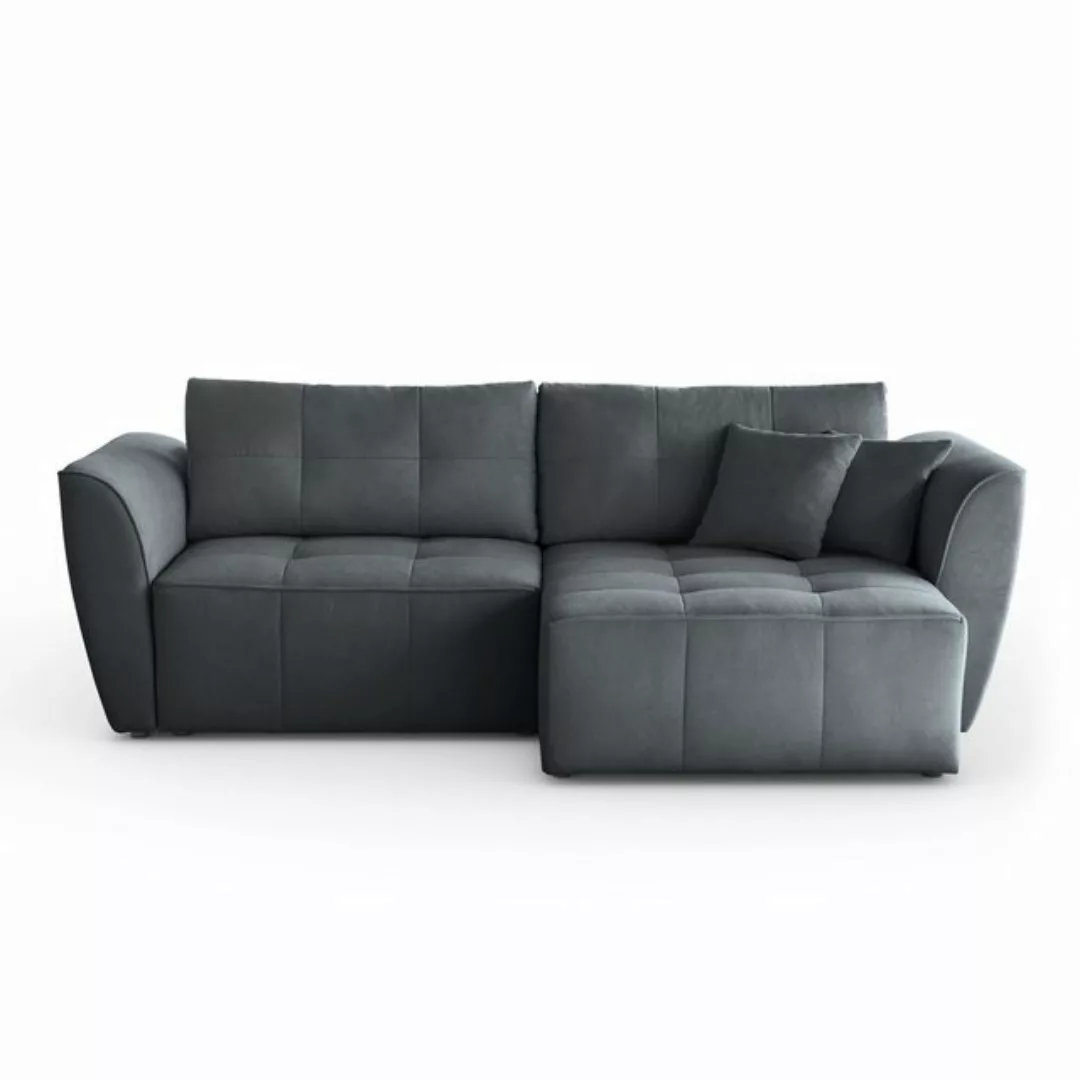 Beautysofa Ecksofa Sehr komfortable, stilvolle, elegante Zimmerecke BAHAMA, günstig online kaufen