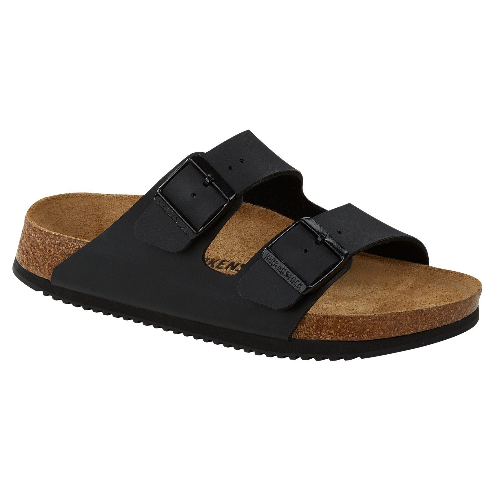 Birkenstock Sandale Arizona, Superlauf, Birko-Flor, schwarz günstig online kaufen