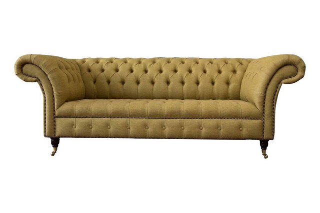 Xlmoebel Sofa Chesterfield Dreisitzer Premium Sofa 3 Platz Sitzmöbel Couch günstig online kaufen