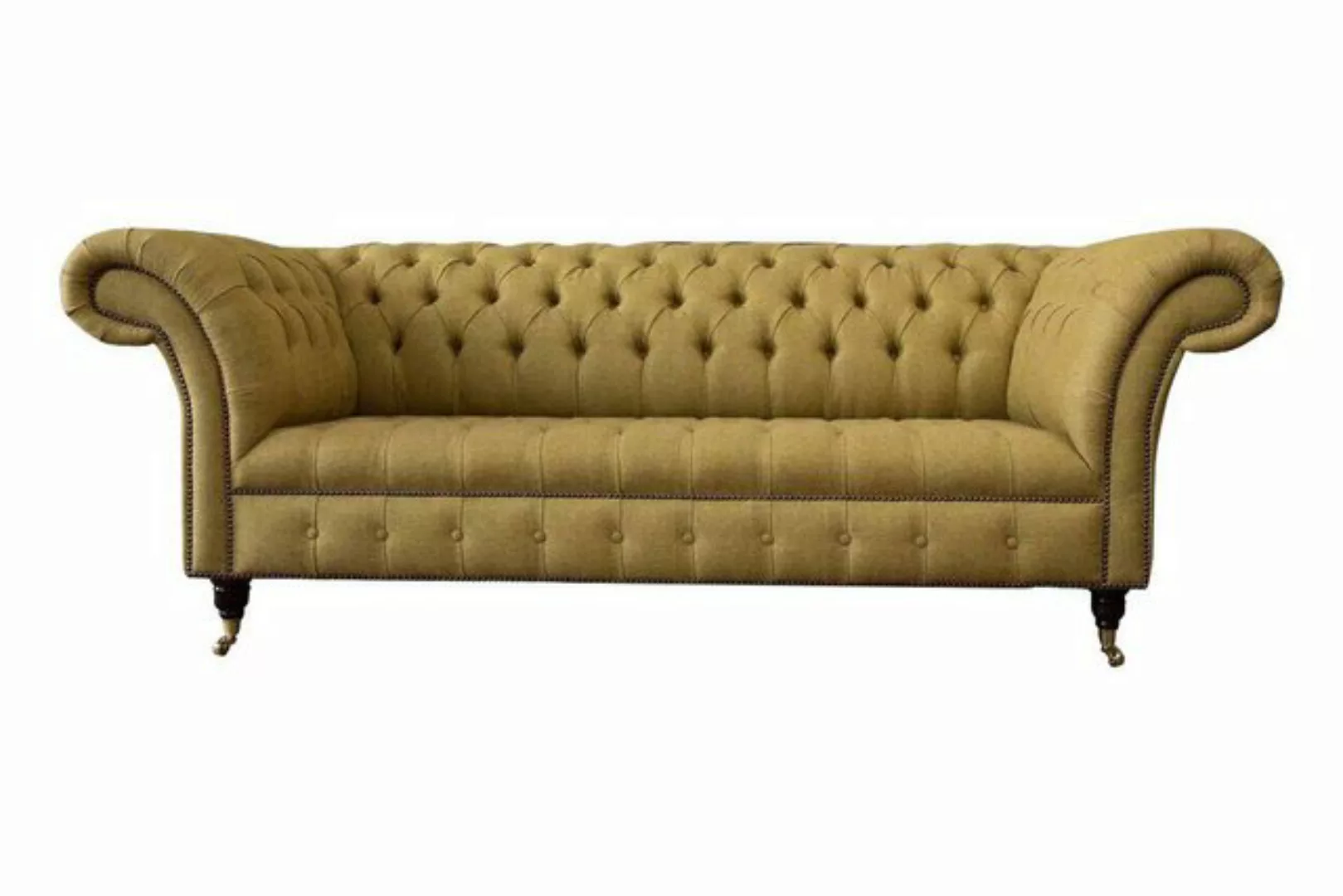 Xlmoebel Sofa Chesterfield Dreisitzer Premium Sofa 3 Platz Sitzmöbel Couch günstig online kaufen