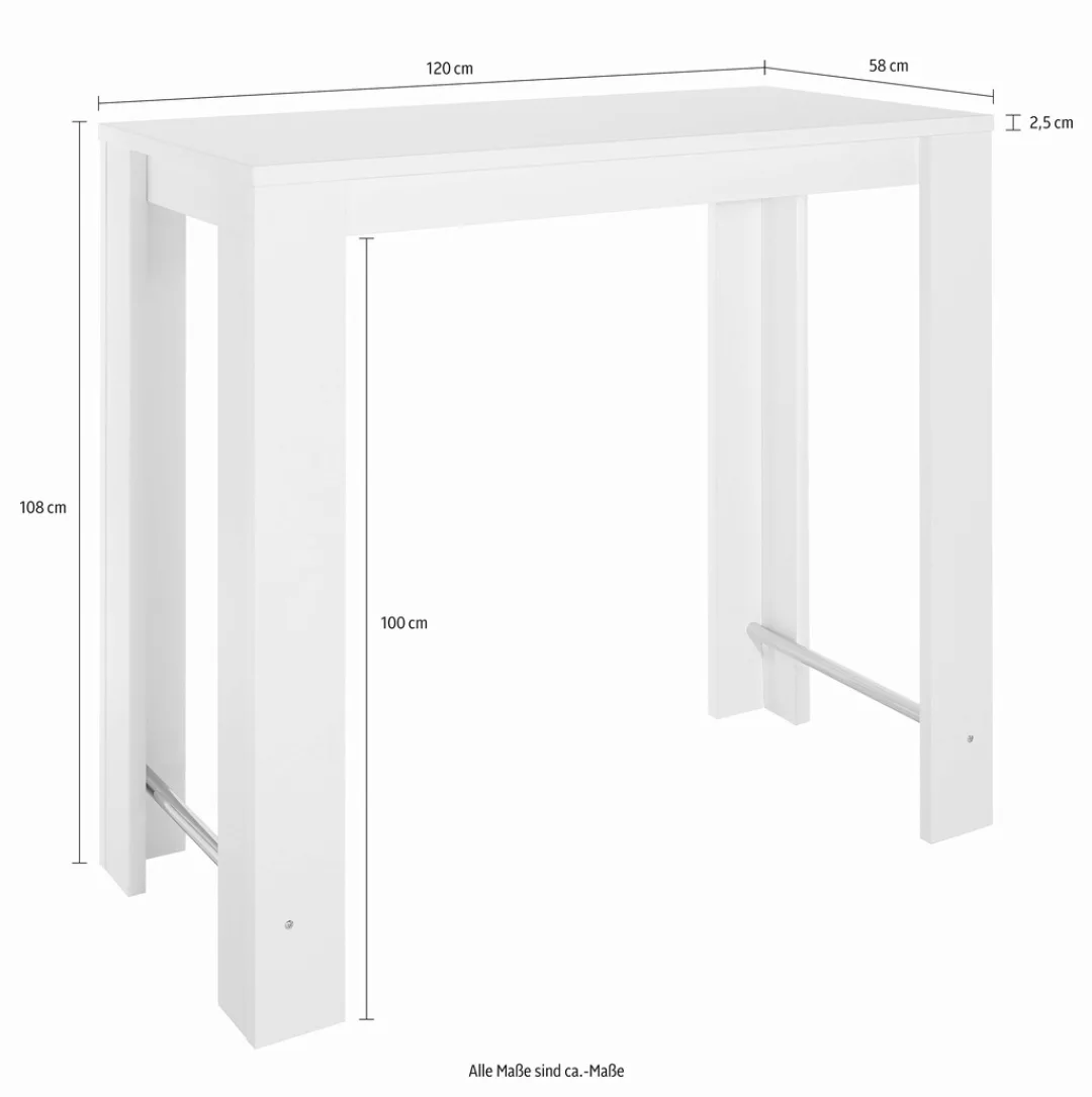 HELA Stehtisch "Frieda", Breite 120 cm günstig online kaufen