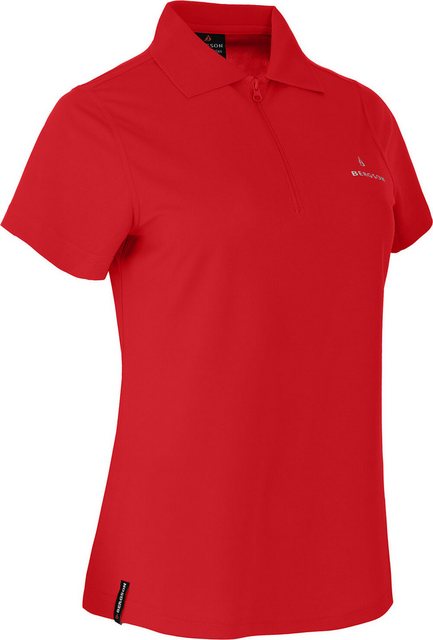 Bergson T-Shirt SHONA Damen Polo-Shirt, Reißverschluss, schnelltrocknend, P günstig online kaufen