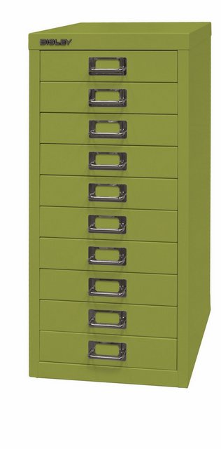 Bisley Aktenschrank MultiDrawer Schubladenschrank in Grün - Maße: H 59 x B günstig online kaufen