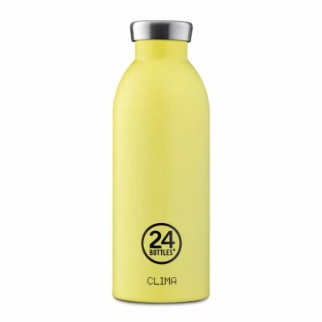 24Bottles Earth Clima Trinkflasche 500 ml Trinkflaschen gelb günstig online kaufen