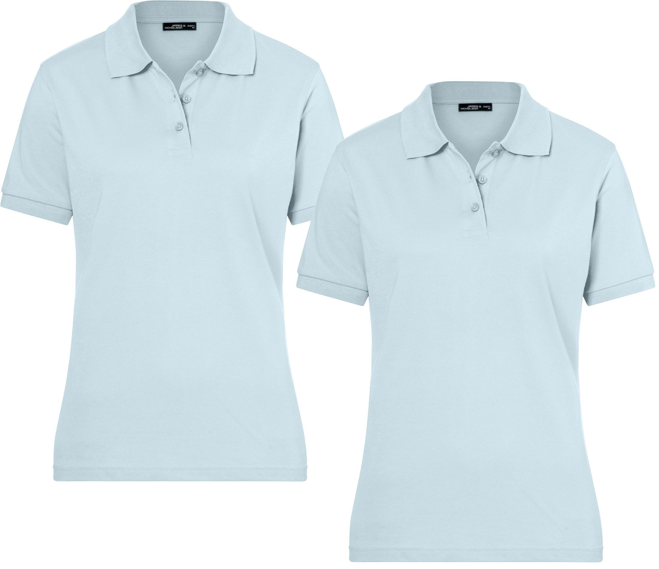 James & Nicholson Poloshirt Doppelpack Feines günstig online kaufen