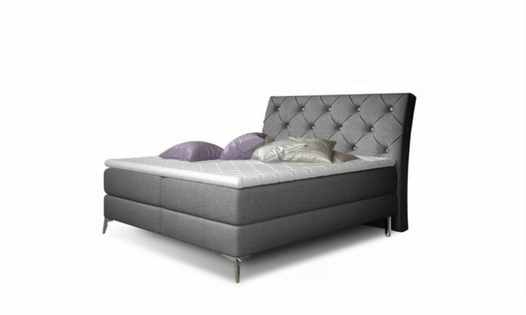 ALTDECOR Boxspringbett NOBL (Bettkasten, H3 Matratze Bonellfederung, Topper günstig online kaufen