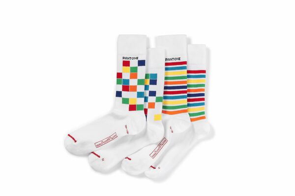 Bunte Socken, 2er Pack Bio Baumwolle günstig online kaufen