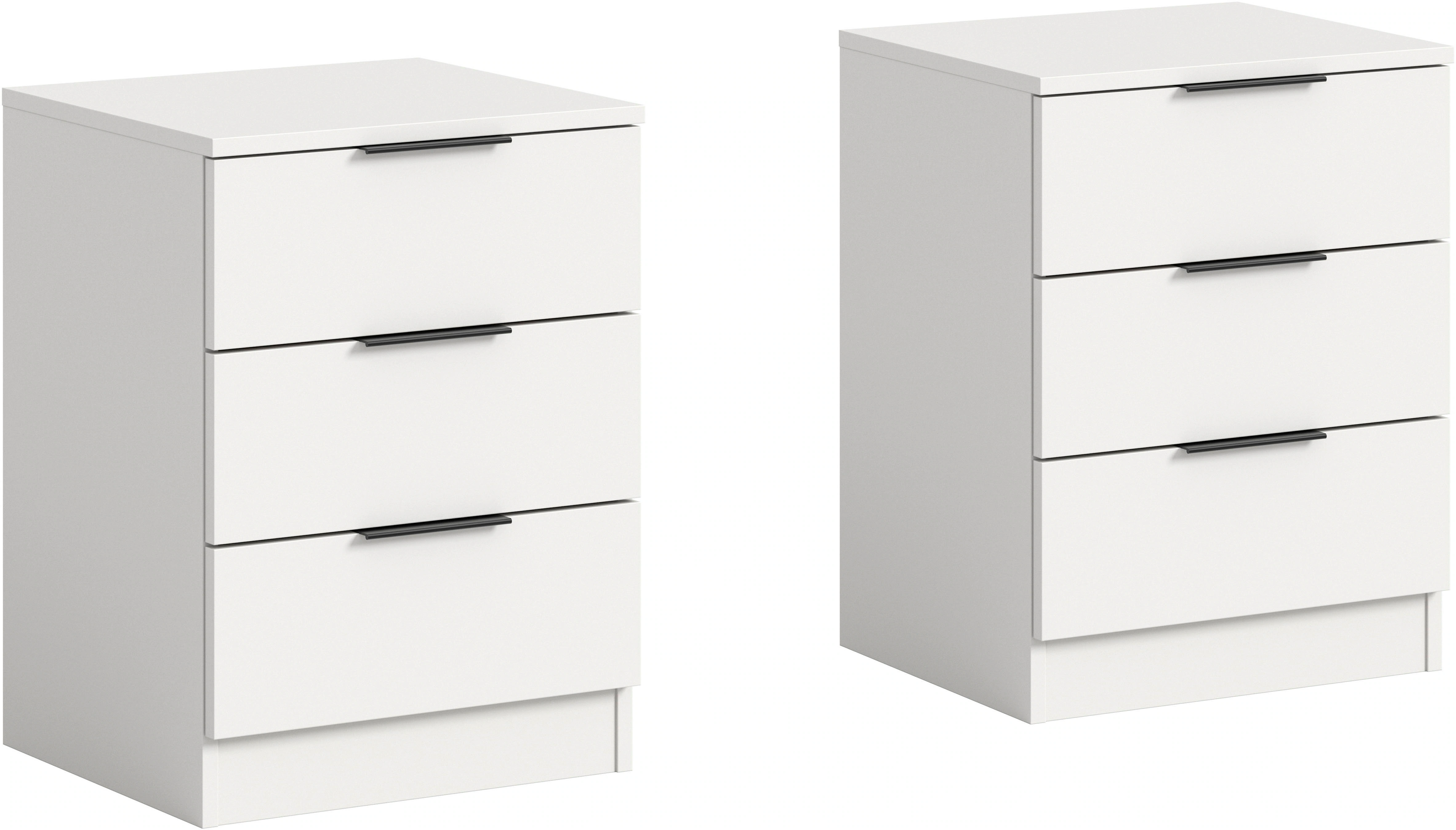 Home affaire Nachtkommode "Skarde 2 Nachttische, jeweils Breite: 45 cm", (S günstig online kaufen