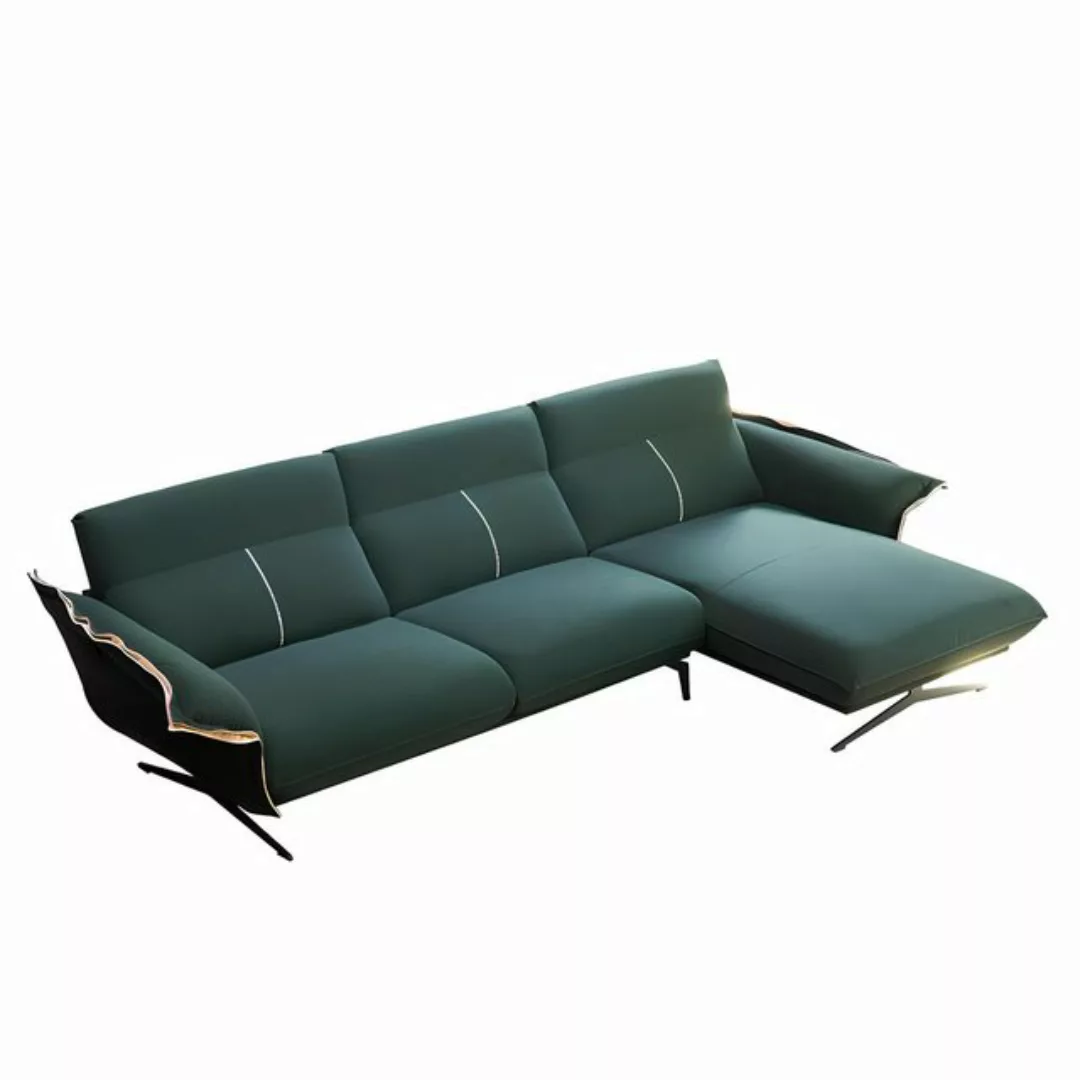 Xlmoebel Ecksofa Wohnzimmer Ecksofa mit italienischem Design und Textilbezu günstig online kaufen