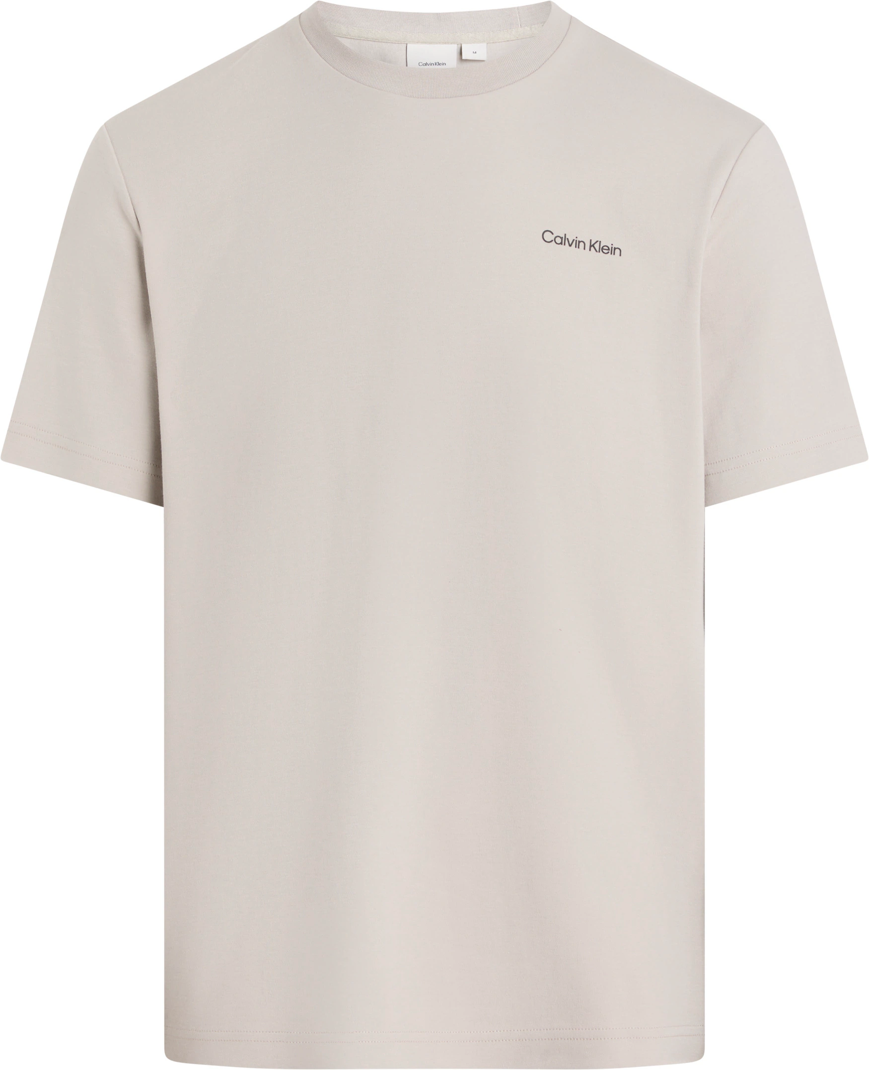 Calvin Klein T-Shirt "Micro Logo", aus dickem Winterjersey, mit Logoprint günstig online kaufen