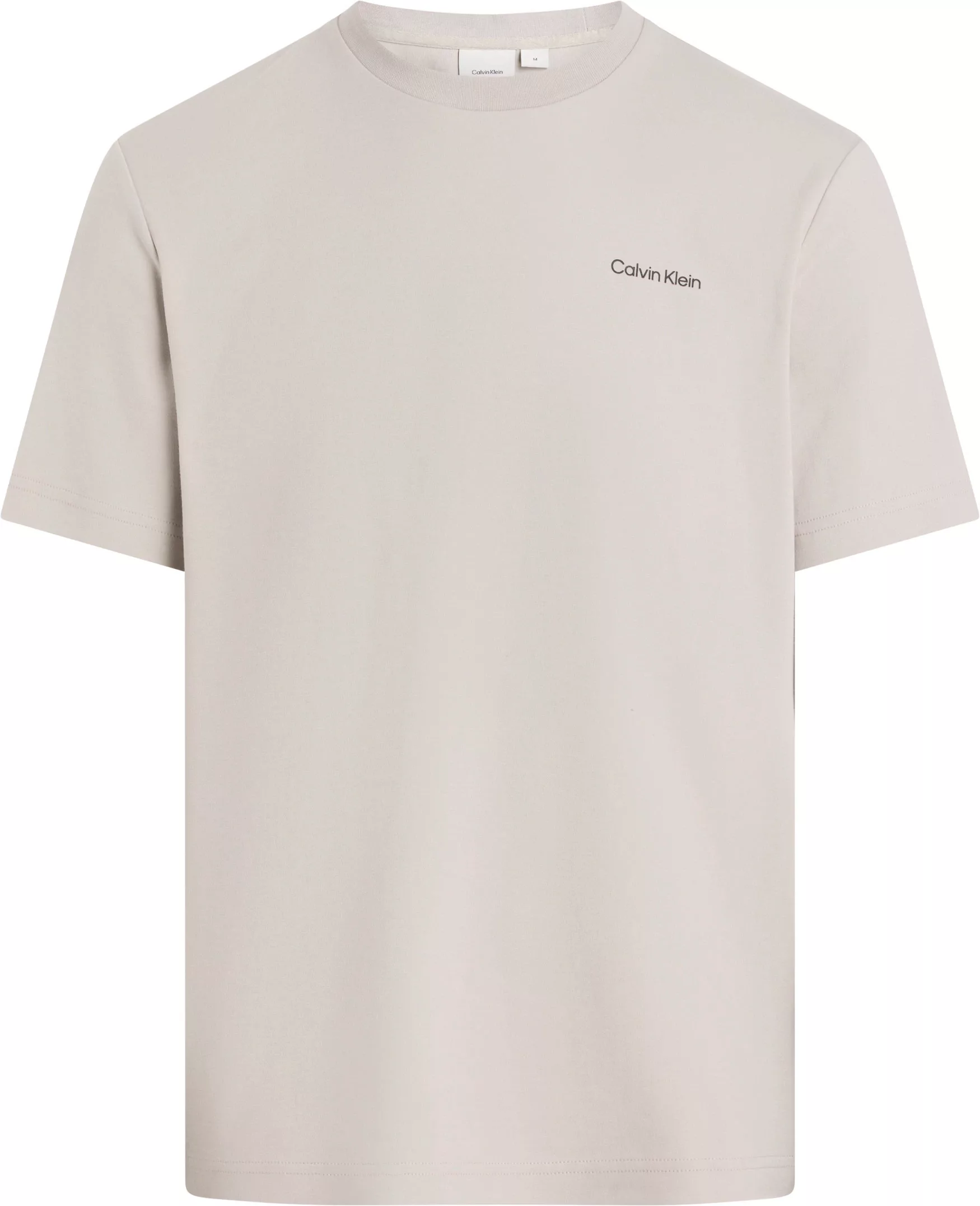 Calvin Klein T-Shirt "Micro Logo", aus dickem Winterjersey, mit Logoprint günstig online kaufen