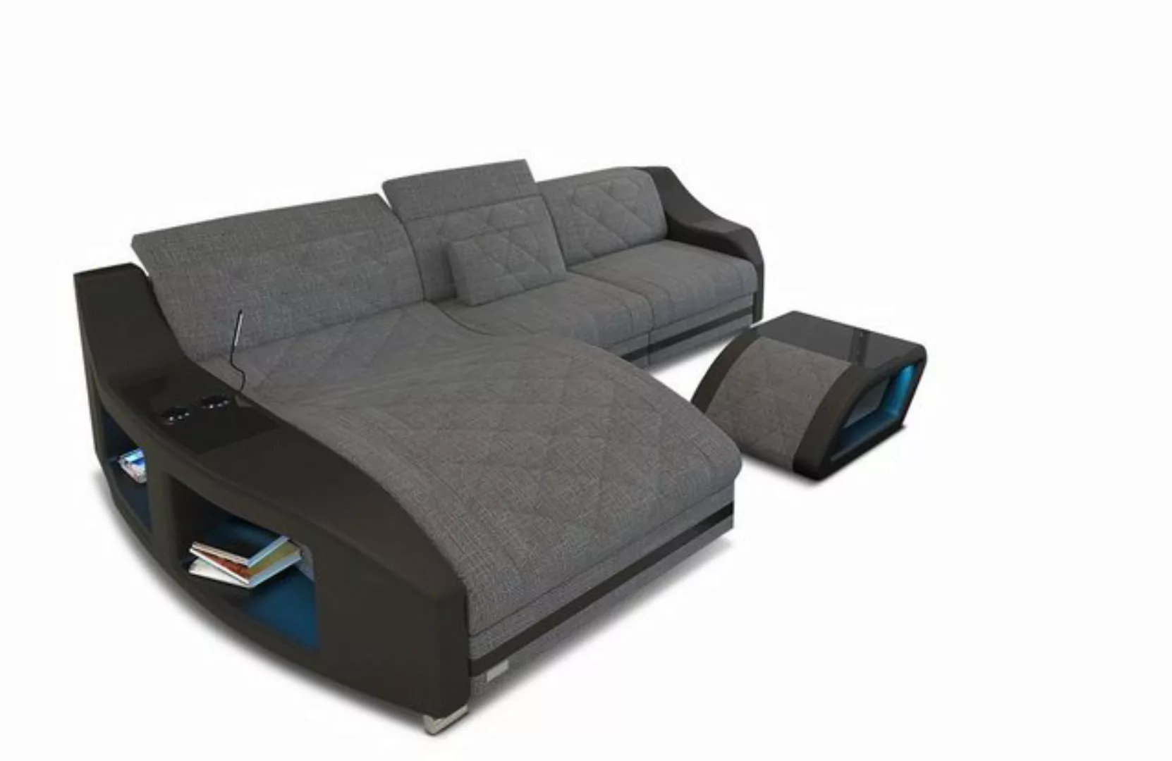 Sofa Dreams Ecksofa Polster Couch Design Stoffsofa Swing L Form H Strukturs günstig online kaufen