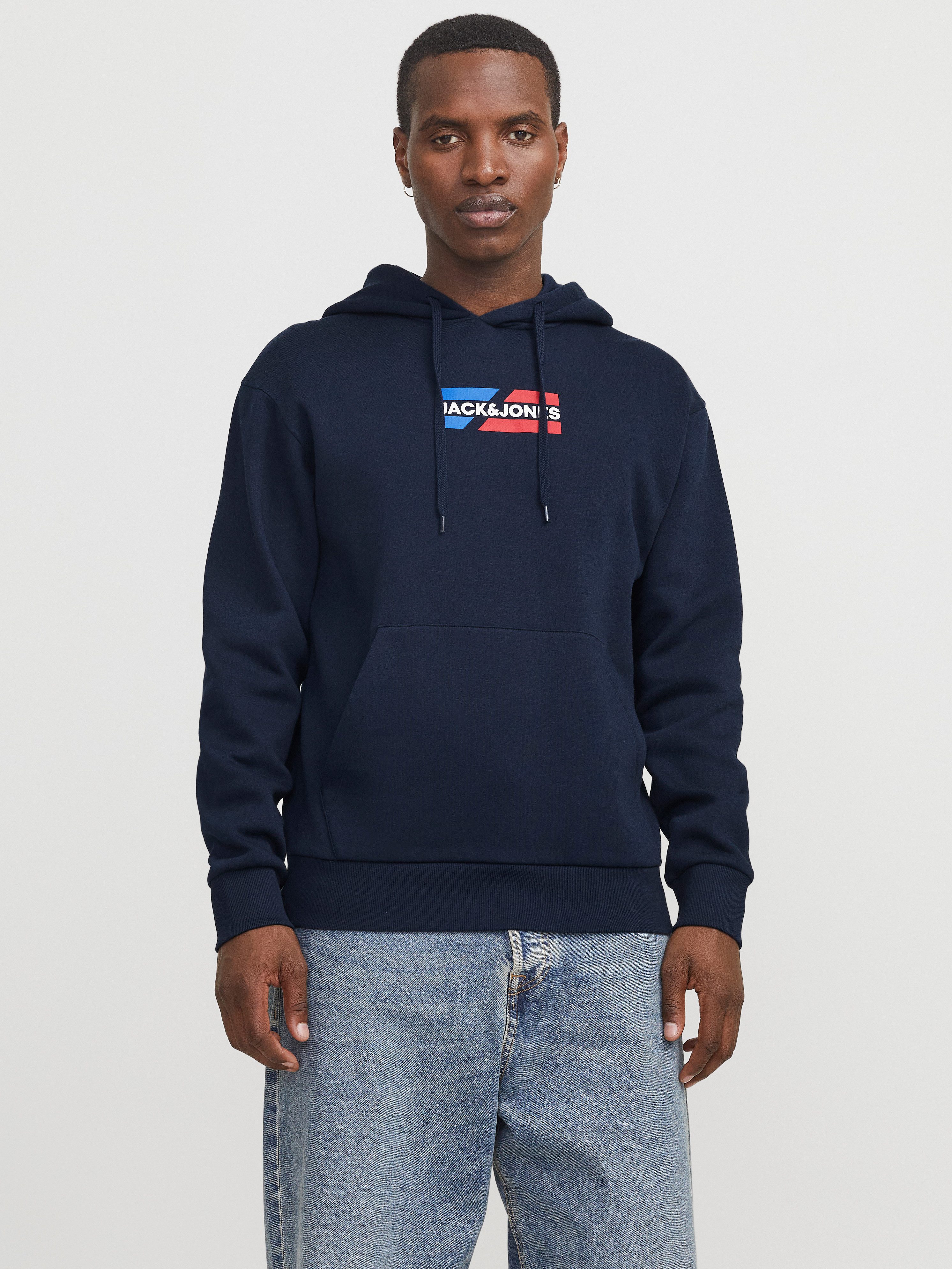 Jack & Jones Kapuzensweatshirt JJECORP GRAPHIC günstig online kaufen