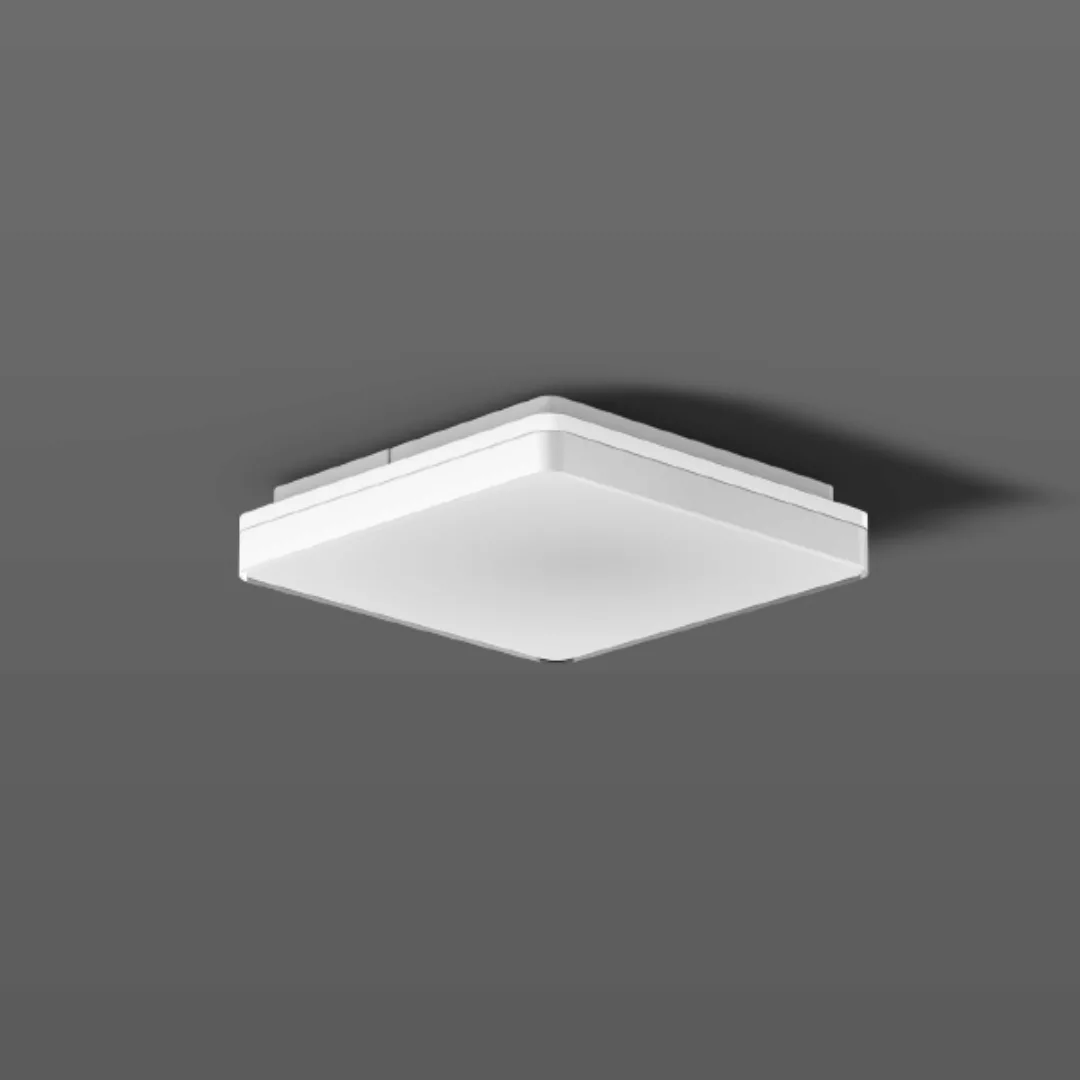 RZB Lighting LED-Wand-Deckenleuchte HB 506 LED/18W-3000+4000K 260x260x53,PC günstig online kaufen