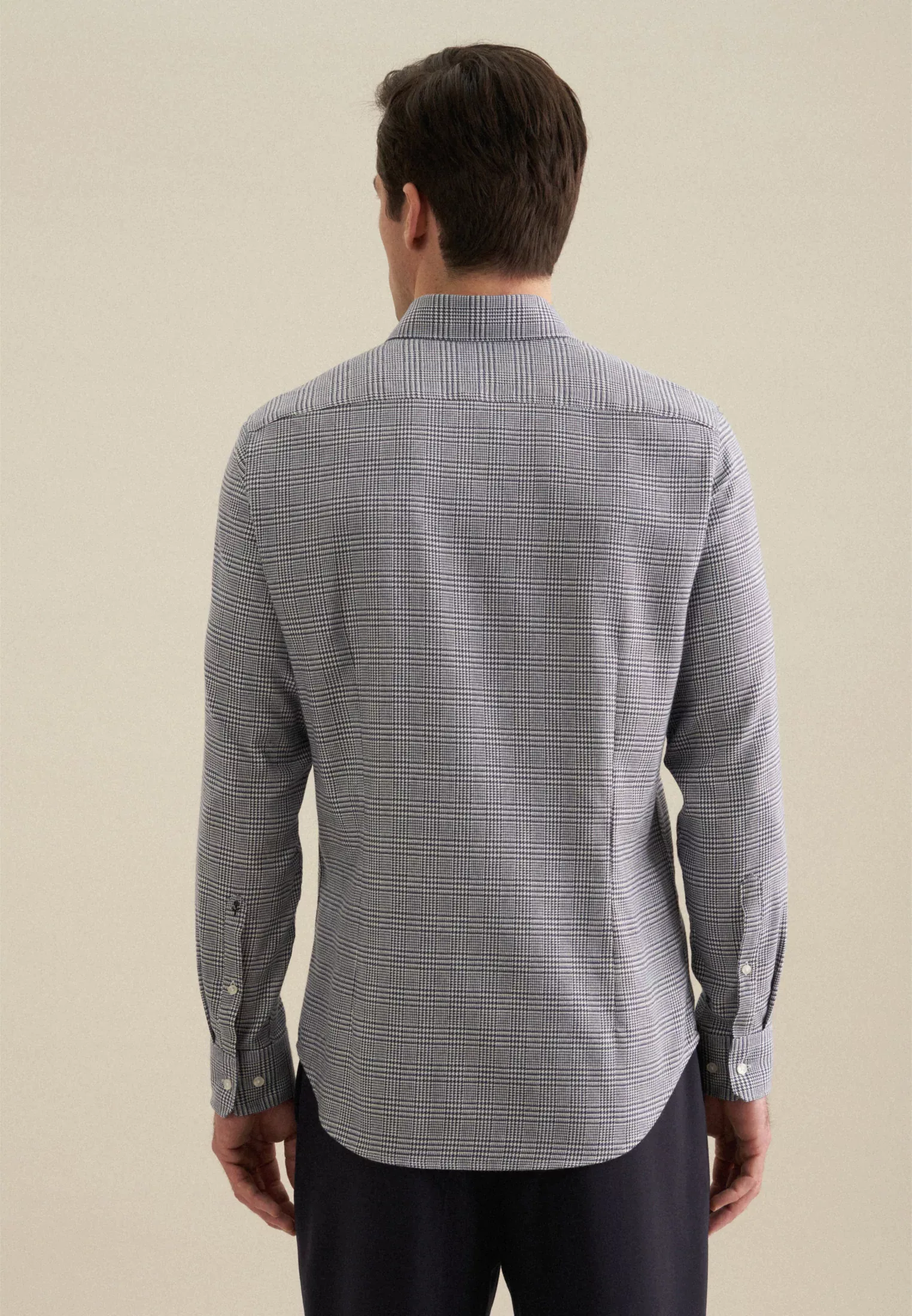 seidensticker Flanellhemd "Slim", Slim Langarm Kentkragen Karo günstig online kaufen