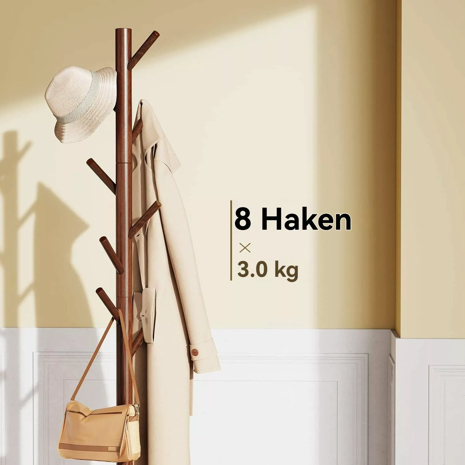 PIPISHELL Kleiderständer Garderobenständer, aus massivem Kiefernholz, günstig online kaufen