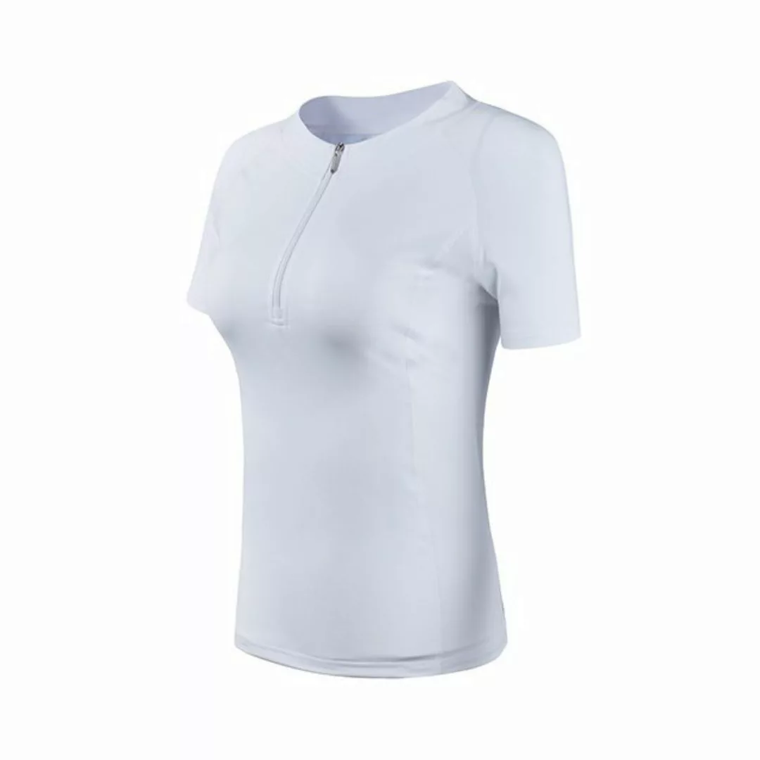 CHENIN Kurzarmbluse UV-Schutzshirt Damen Kurzarm Sonnenschutzshirt 1/4 Reiß günstig online kaufen
