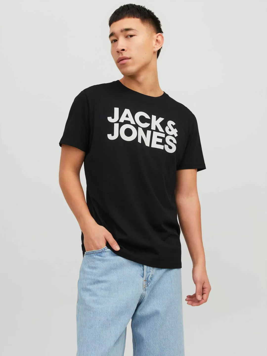 Jack & Jones Rundhalsshirt "JJECORP LOGO TEE SS" günstig online kaufen