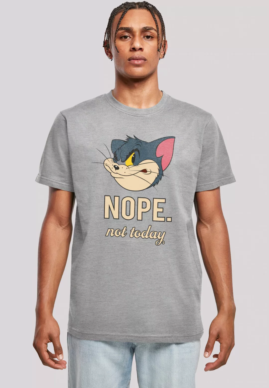 F4NT4STIC T-Shirt "Tom und Jerry Nope Not Today", Herren,Premium Merch,Regu günstig online kaufen