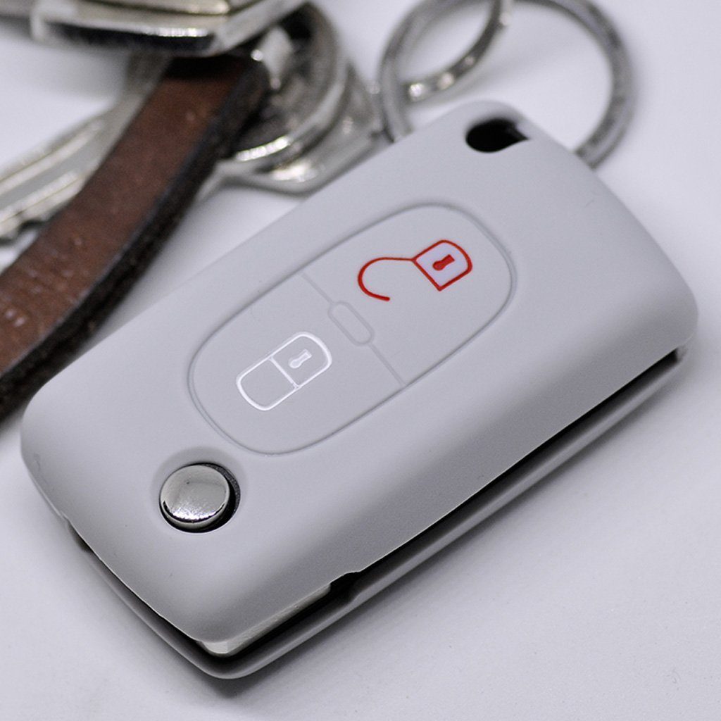 mt-key Schlüsseltasche Autoschlüssel Softcase Silikon Schutzhülle günstig online kaufen
