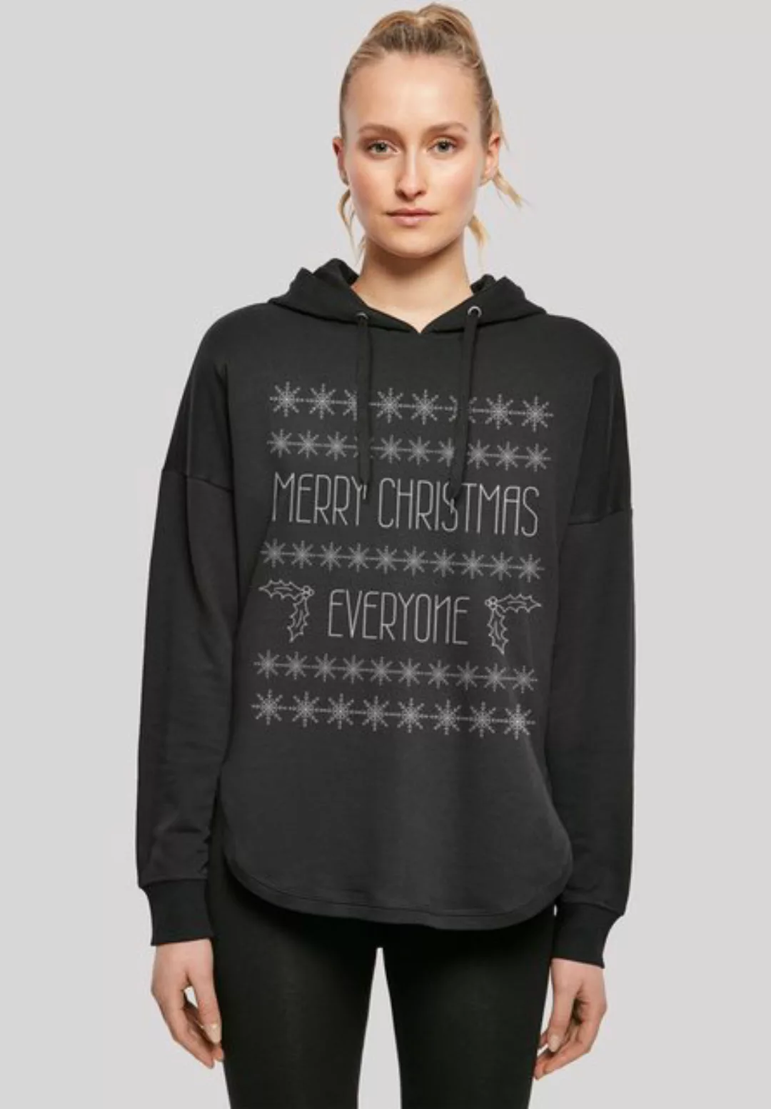 F4NT4STIC Kapuzenpullover Merry Christmas Everyone Weihnachten Print günstig online kaufen