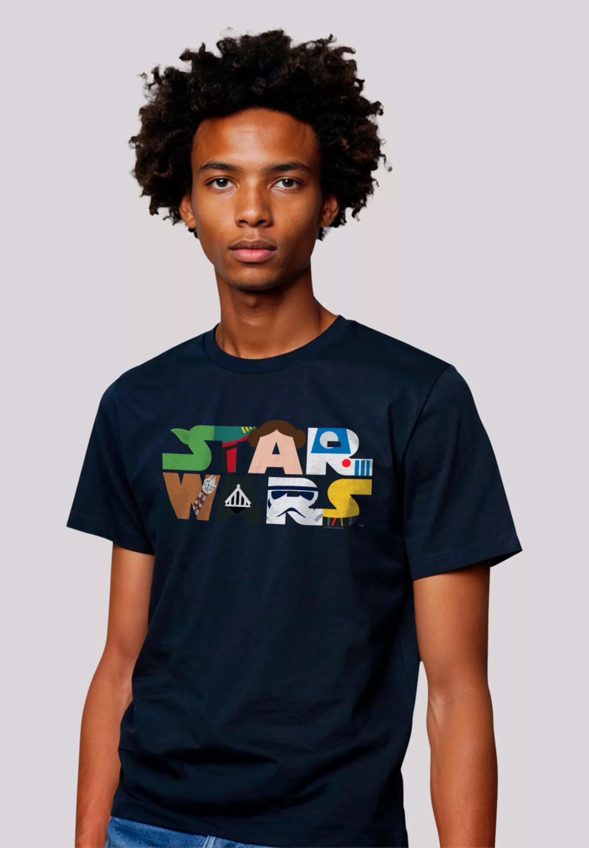 F4NT4STIC T-Shirt "Star Wars Character Logo", Premium Qualität günstig online kaufen