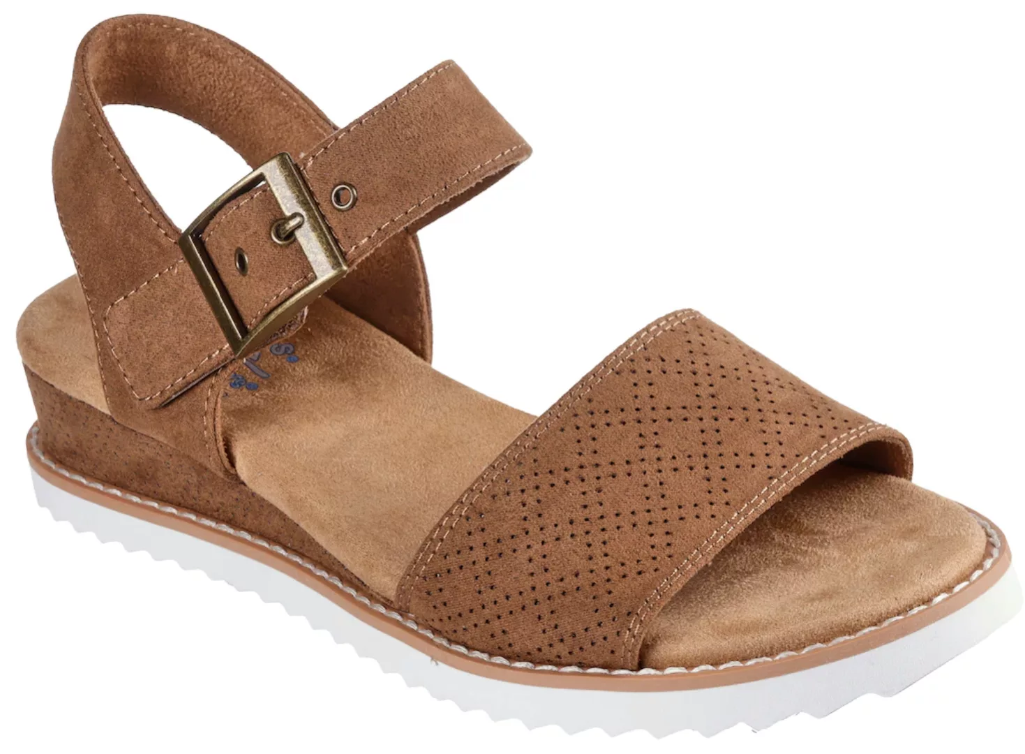 Skechers Keilsandalette "DESERT KISS", Sandale, Keilschuh, Sommerschuh in v günstig online kaufen