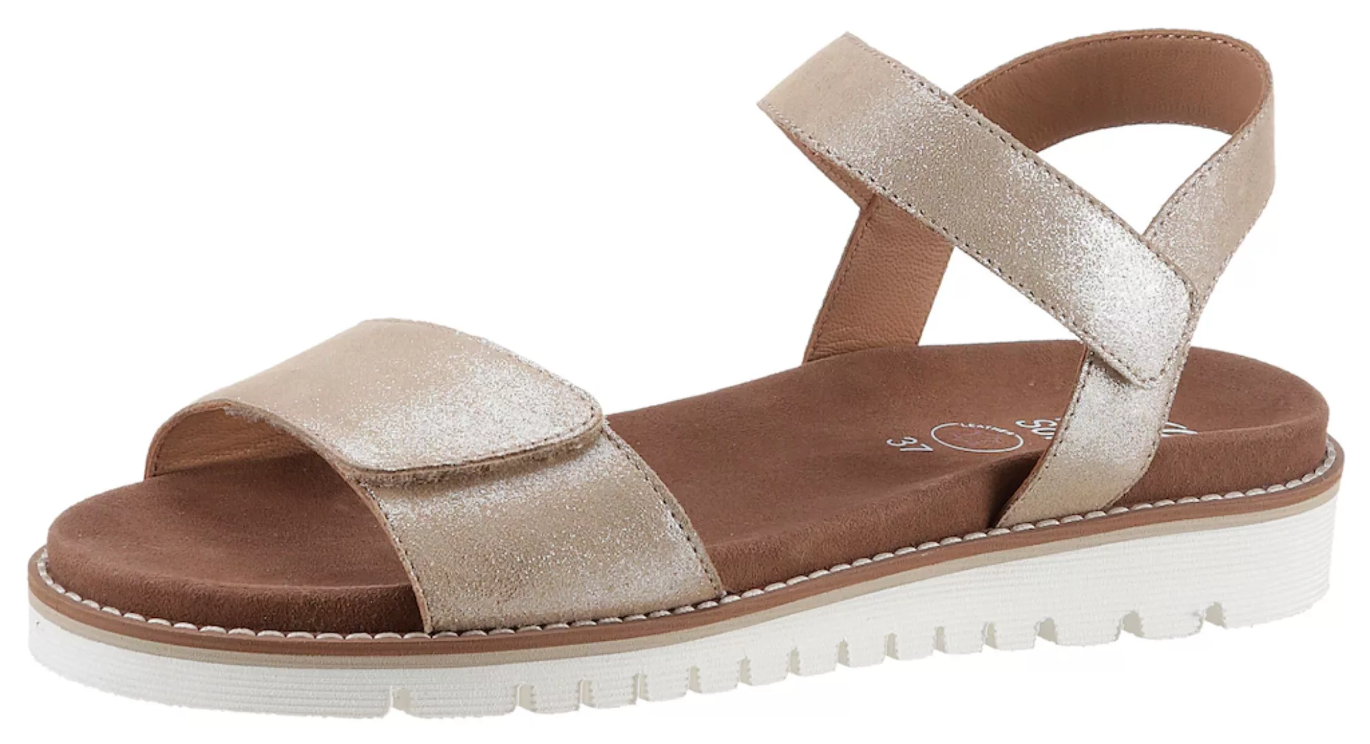 Ara Sandale "KENT", Sommerschuh, Sandalette, Keilabsatz, mit Klettverschlüs günstig online kaufen