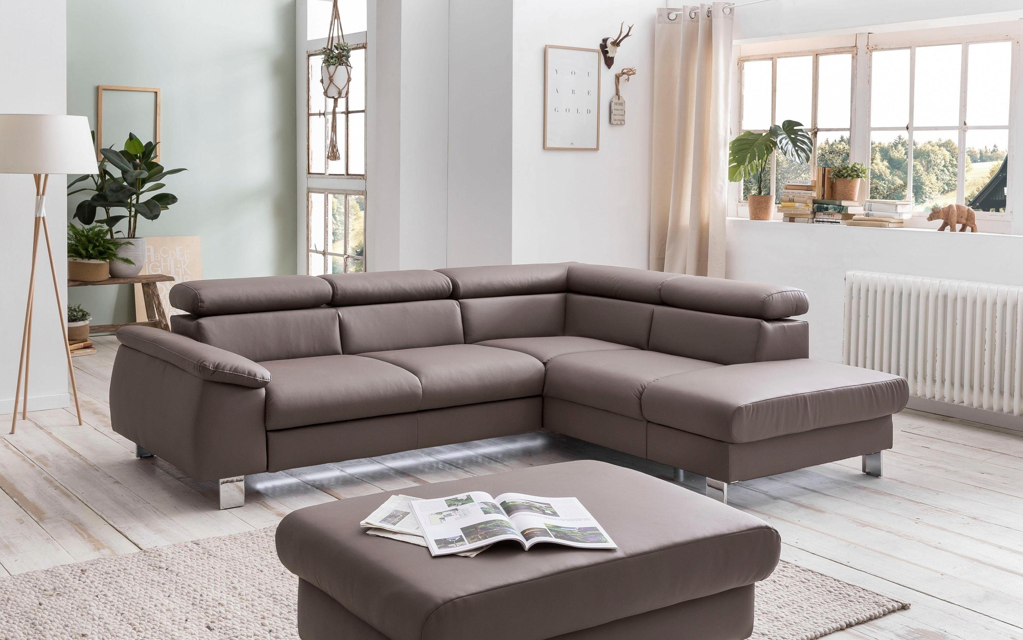 COTTA Polstergarnitur Komaris L-Form, (Set), Set günstig online kaufen