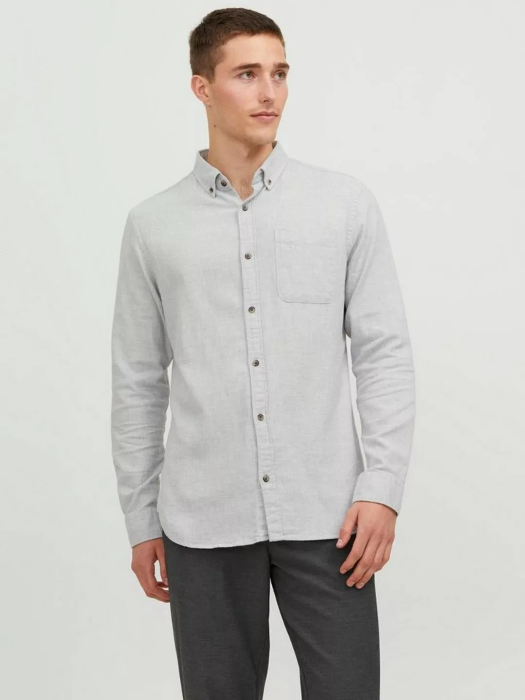 Jack & Jones Langarmhemd JJECLASSIC MELANGE SHIRT LS SN günstig online kaufen