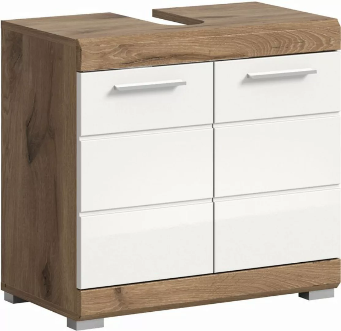 INOSIGN Waschbeckenunterschrank Siena, Breite 60cm, 2 Tür, 2 Fächer, mit Si günstig online kaufen