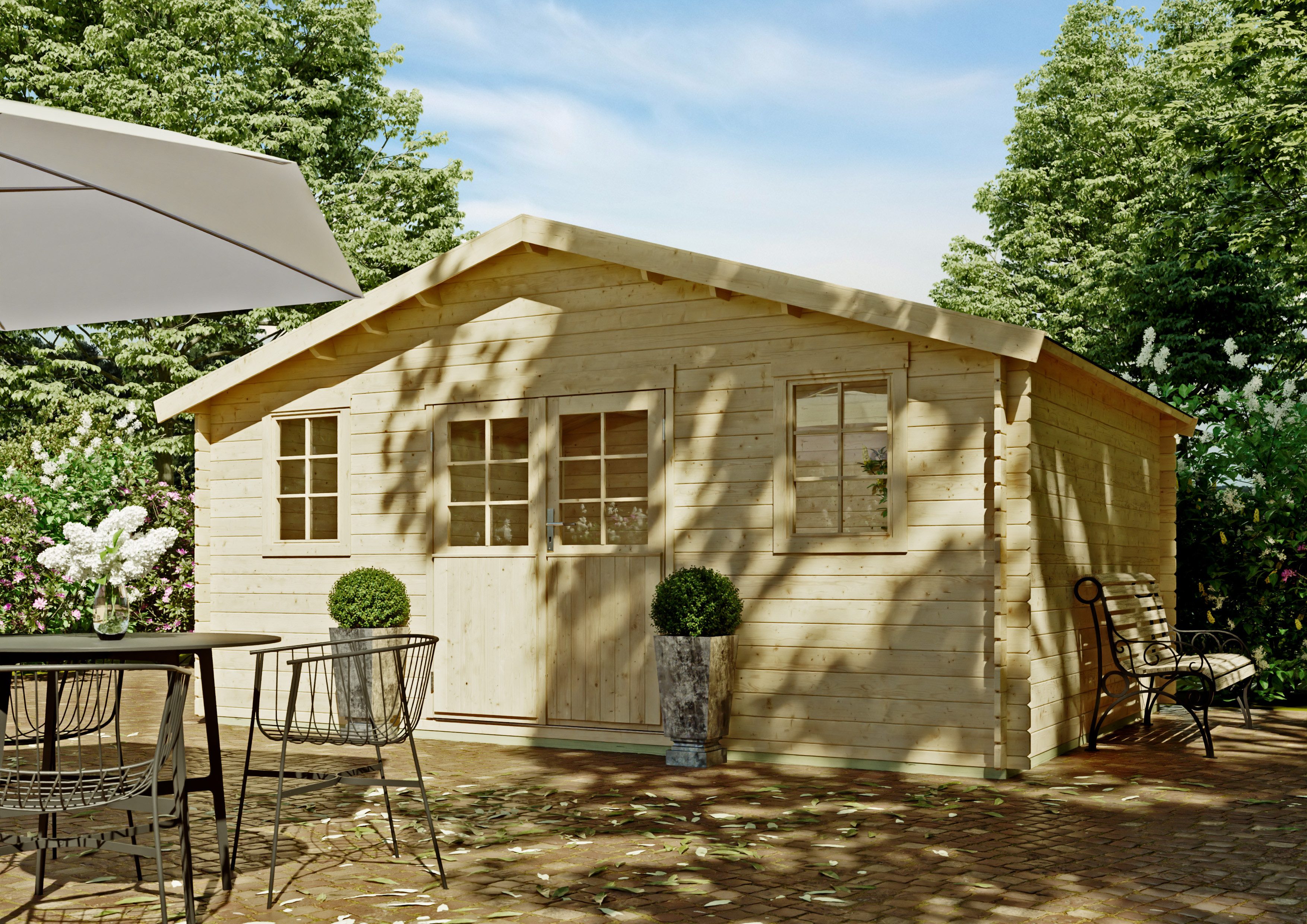 KONIFERA Gartenhaus "Bellatrix" günstig online kaufen