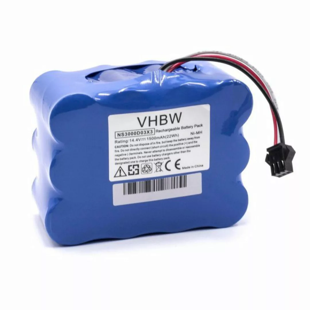 vhbw kompatibel mit TCL R3, R2, R1 Staubsauger-Akku NiMH 1500 mAh (14,4 V) günstig online kaufen