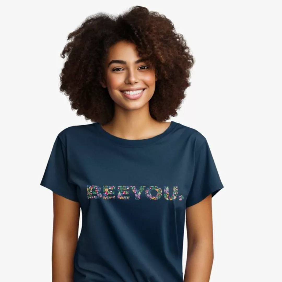 Beeyou. Clothes T-Shirt VALORA - T-Shirt Straight Fit vegan und aus 100% Bi günstig online kaufen