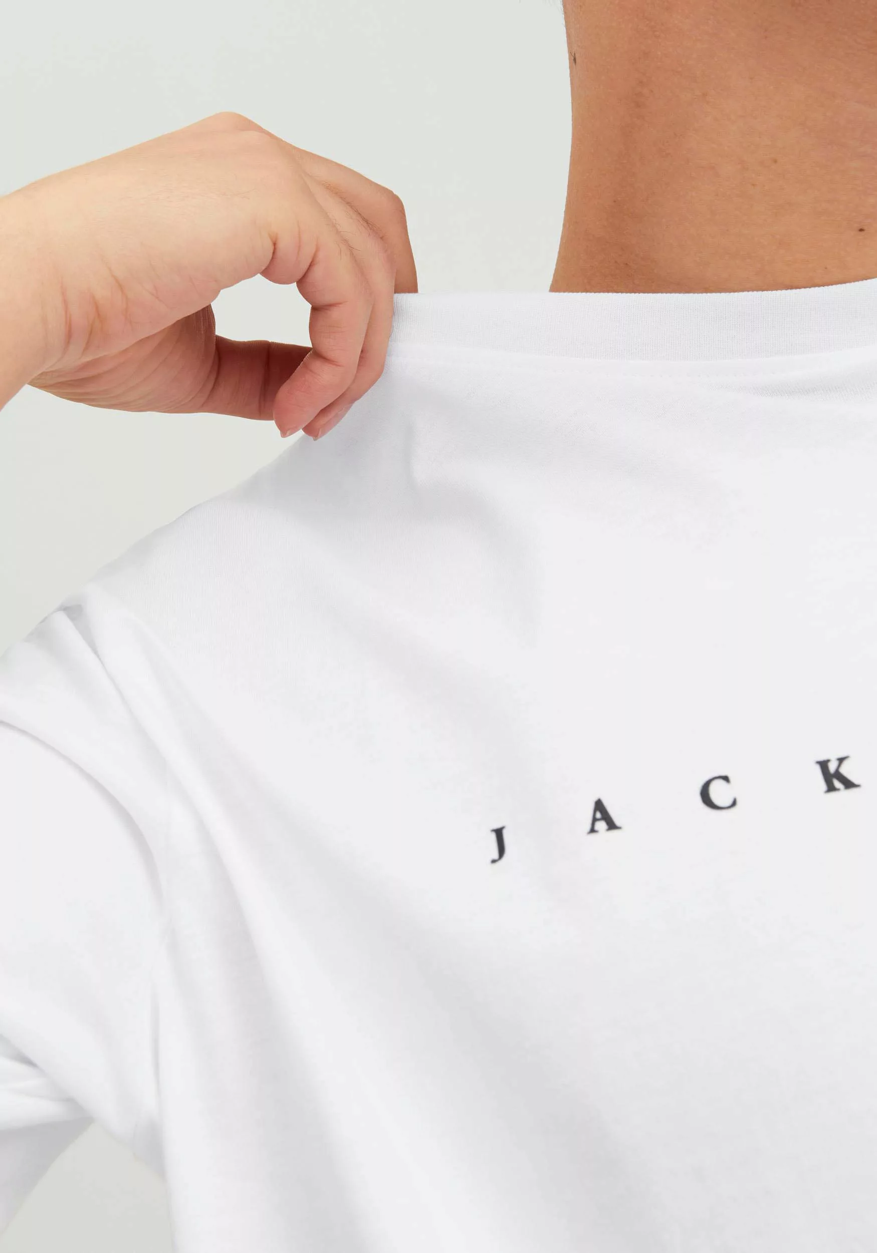 Jack & Jones Rundhalsshirt "JJESTAR JJ TEE SS NOOS" günstig online kaufen
