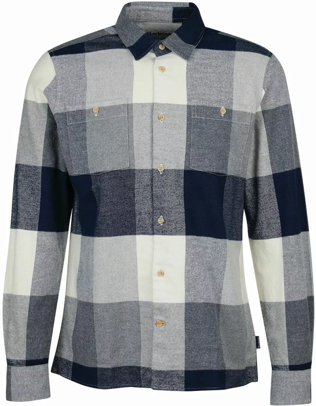 Barbour Alberta Hemd Karo Blau - Größe L günstig online kaufen